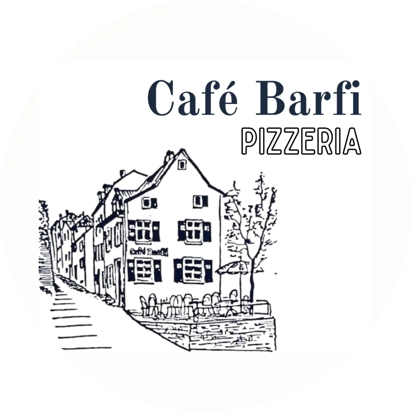 Café Barfi Pizzeria Logo Café Barfi Pizzeria - Restaurant Logo