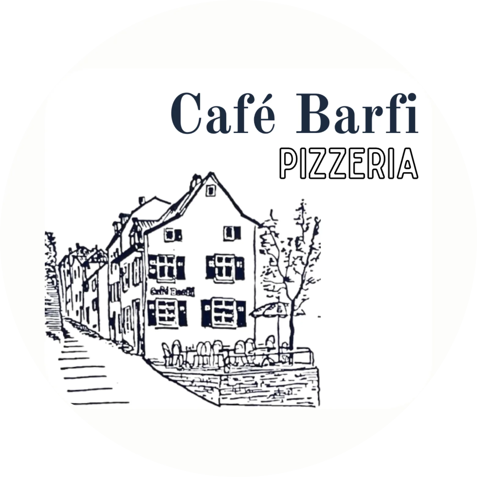Café Barfi Pizzeria Logo Café Barfi Pizzeria - Restaurant Logo